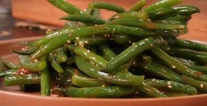 Green Beans Asian Dressing