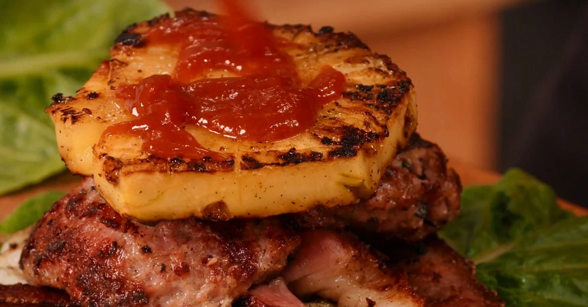 Naked Hawaiian Sandwich