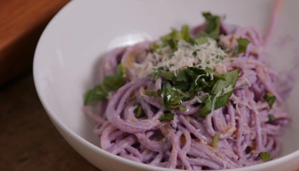 Purple Pasta Pesto